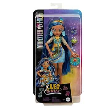 モンスターハイ グールズ・ルール クレオ・デ・ナイル ドール 人形 Doll Amazon.com: Monster High Cleo De Nile Doll in Golden Blouse